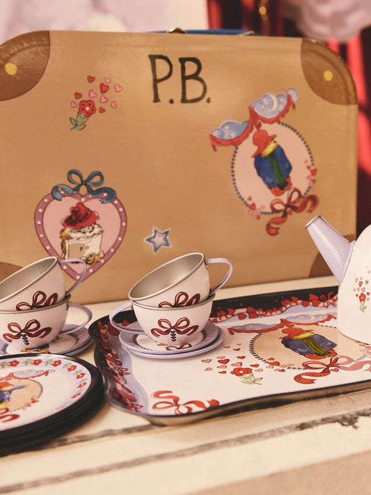 Cath Kidston Paddington Kids Play Tea Set β Blue and Brown