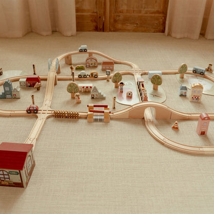 Little Dutch XL Train Track Set